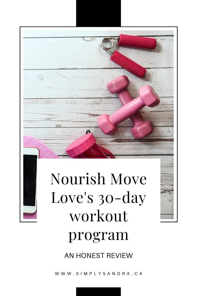 nourish move love workouts